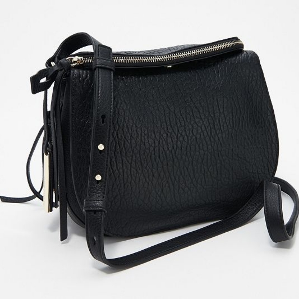 Vince Camuto Black Leather Crossbody